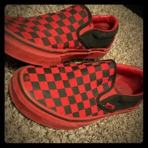 Vans Slip On Checkerboard Skate Shoe